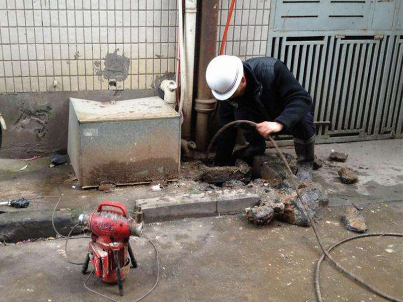 秦淮疏通下水道-洗菜池疏通